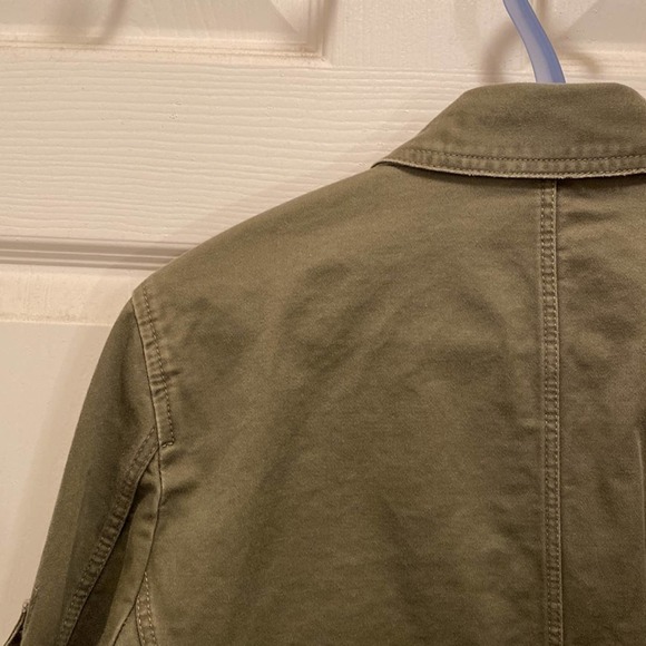 Women’s J Crew Green Utility Jacket - Small - Picture 9 of 12